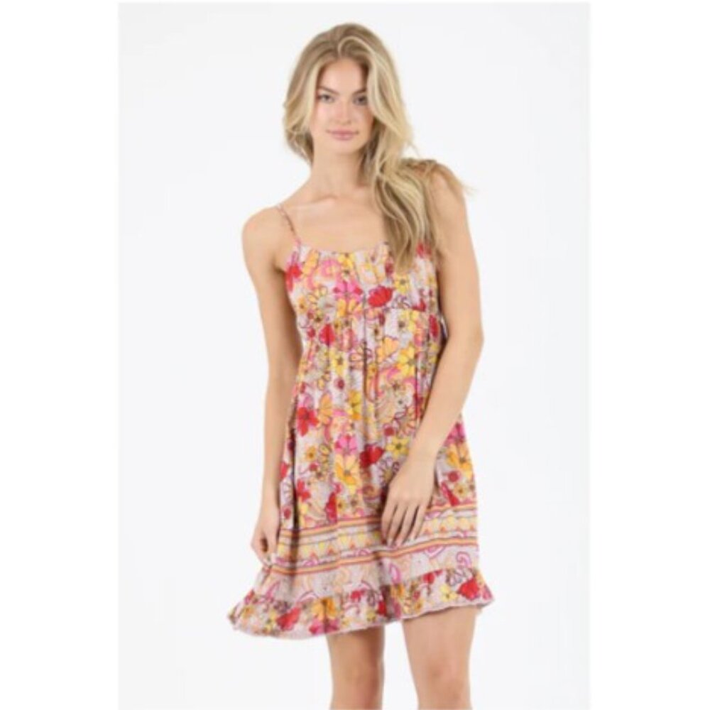 Angie Women's Open Back Sundress